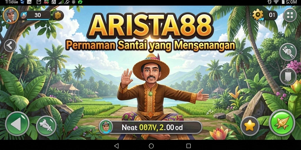 Tampilan gameplay ARISTA88 yang seru dan mengasyikkan.
