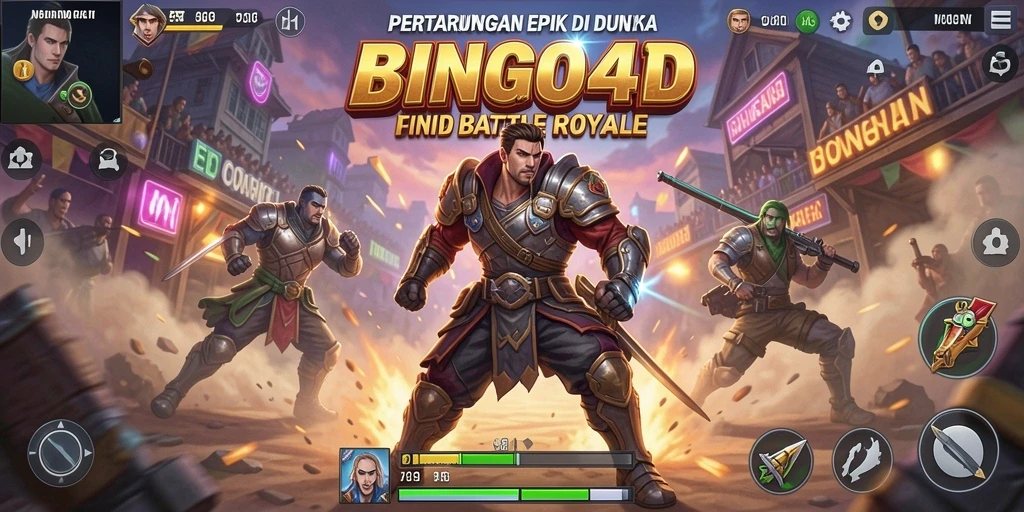Tampilan gameplay BINGO4D yang mendebarkan dan penuh aksi.