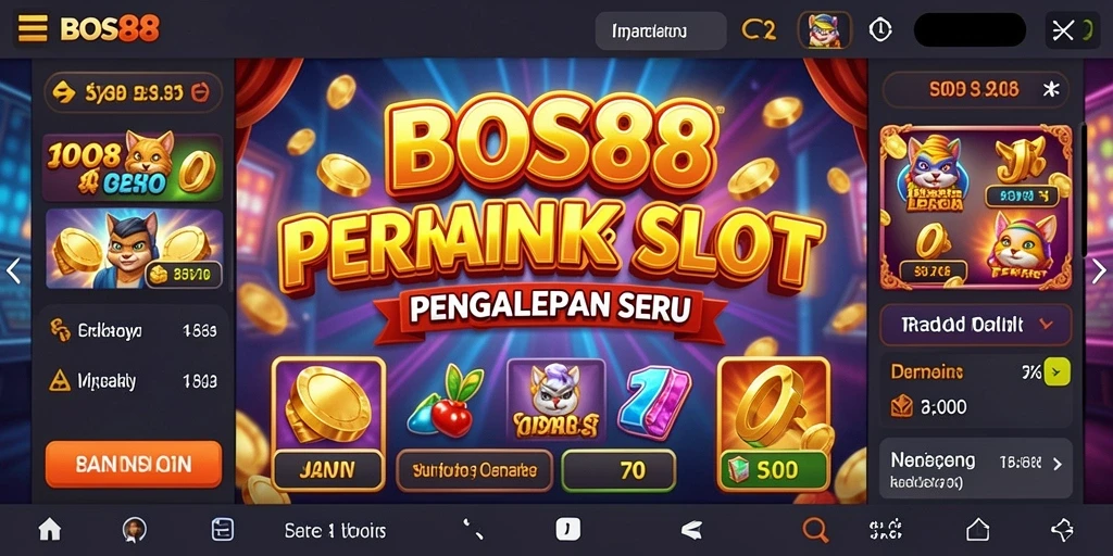 Screenshot gameplay BOS88 menampilkan keseruan slot yang menantang.