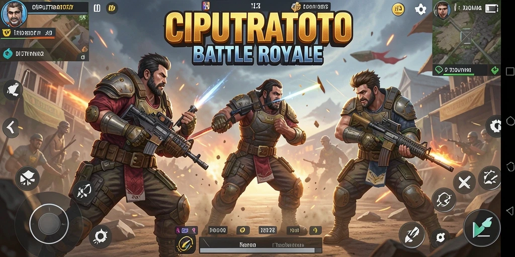 Tampilan gameplay mendebarkan dalam tindakan di CIPUTRATOTO.