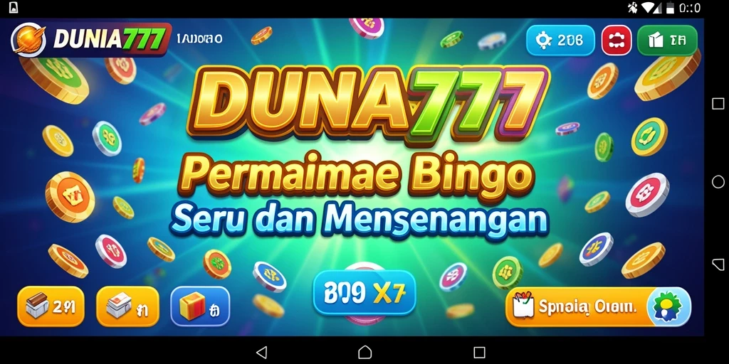 Tampilan gameplay DUNIA777 yang menyenangkan dan interaktif.