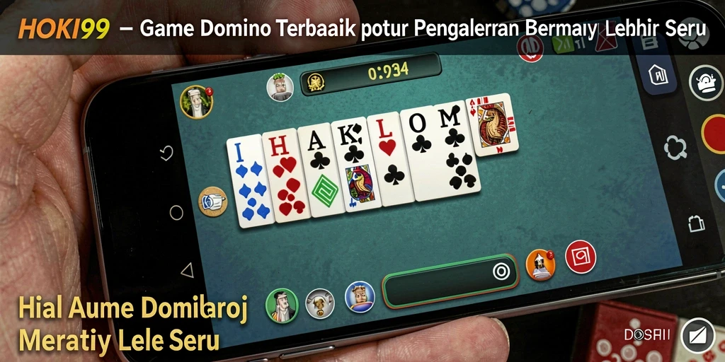 Tangkapan layar menunjukkan gameplay seru di HOKI99 dengan teman-teman.