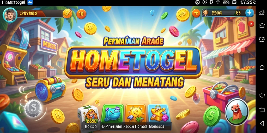 Tangkapan layar permainan HOMETOGEL menampilkan aksi seru dan grafik yang memukau.