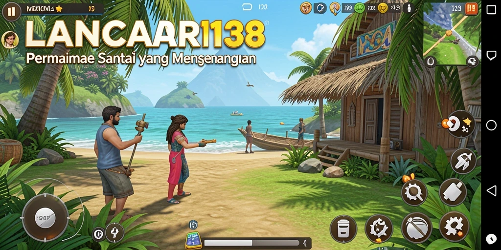 Tampilan gameplay LANCAR138 yang cerah dan mengasyikkan.