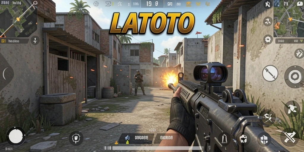 Tampilan menarik dari gameplay LATOTO yang menegangkan dan penuh aksi.