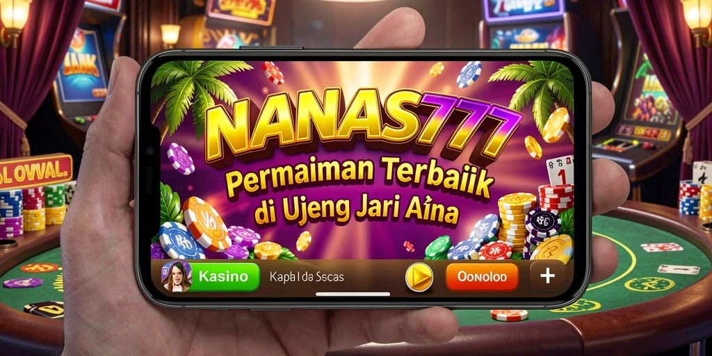Tangkap momen seru gameplay Kasino di NANAS777.