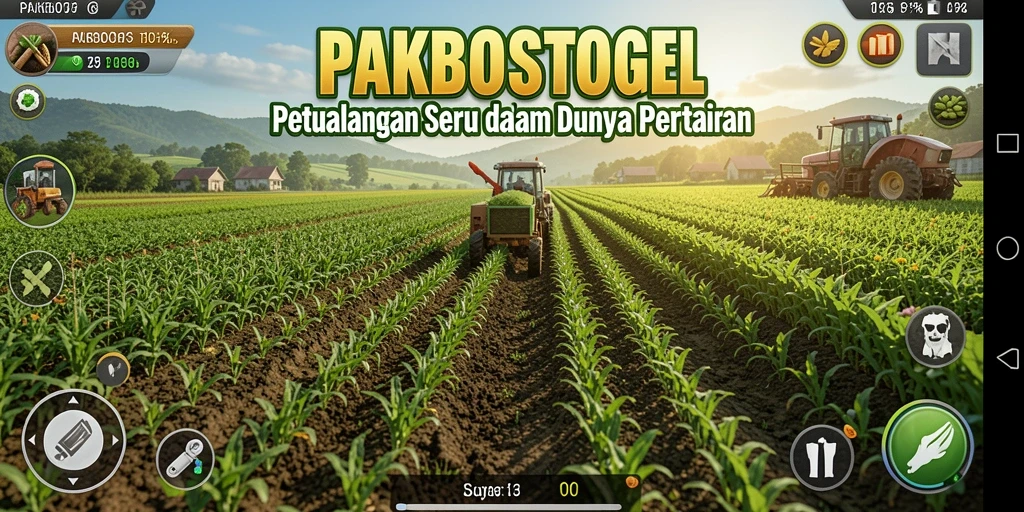 Tampilan menarik dari gameplay PAKBOSTOGEL di dunia pertanian.