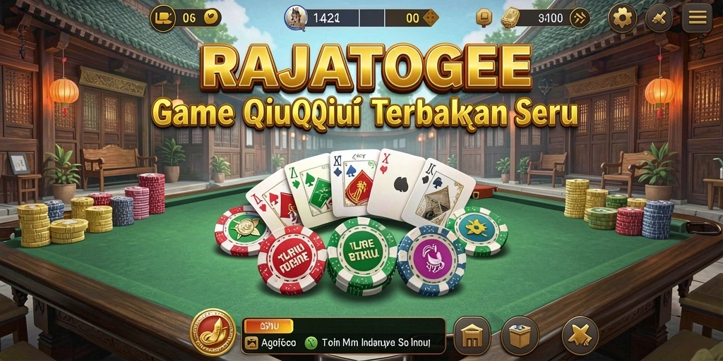 Tampilan gameplay seru dari RAJATOGEL QiuQiu.