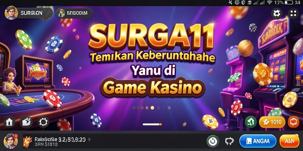 Tampilan menawan dari gameplay <strong>SURGA11</strong> yang penuh warna dan interaktif.