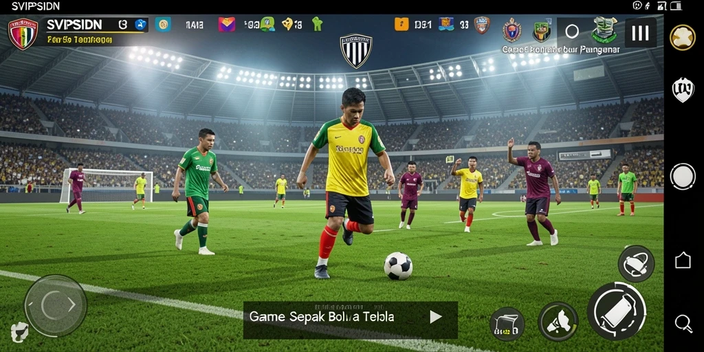 Tangkapan layar dari gameplay SVIPSIDN yang penuh aksi.
