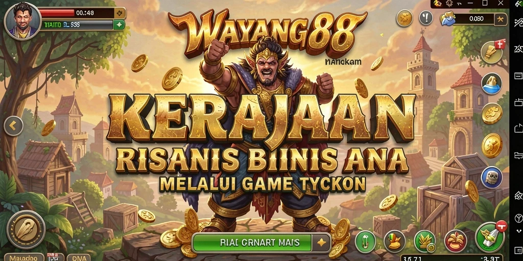 Gameplay Tycoon yang seru dan menarik di WAYANG88.