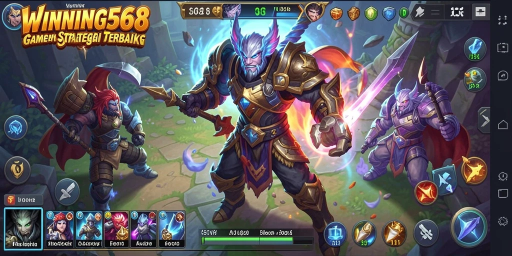 Tampilan menarik dari gameplay strategis WINNING568 dengan pertempuran yang intens.